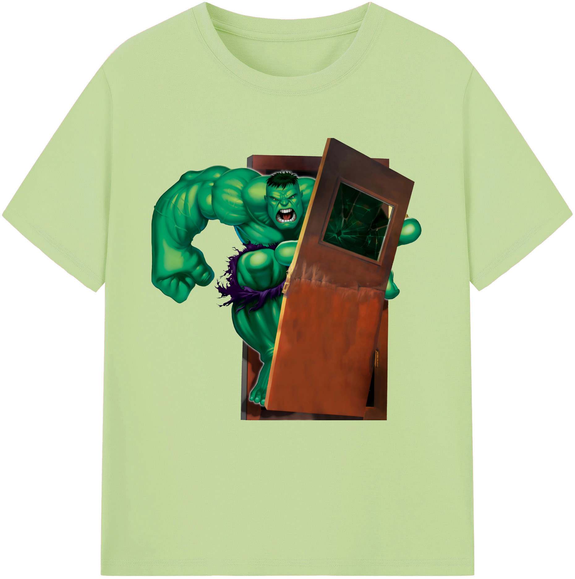（画像用） アベンジャーズ The Avengers 綿100％半袖Tシャツ（フロントプリント）